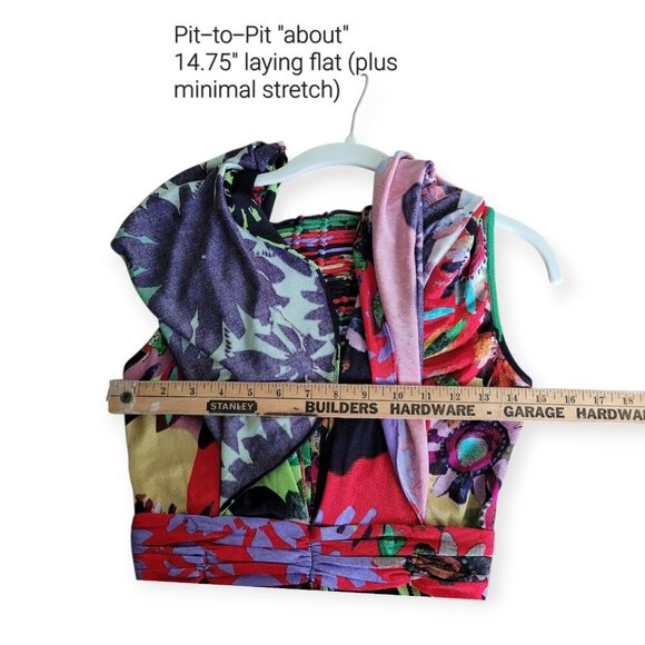 Anthropologie Ranna Gill Rainbow Midi Dress XSP NWT - Picture 11 of 14